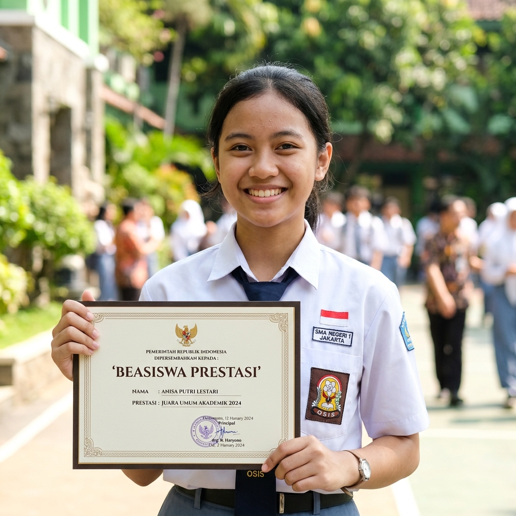 Sosialisasi Beasiswa Prestasi untuk Siswa Berbakat