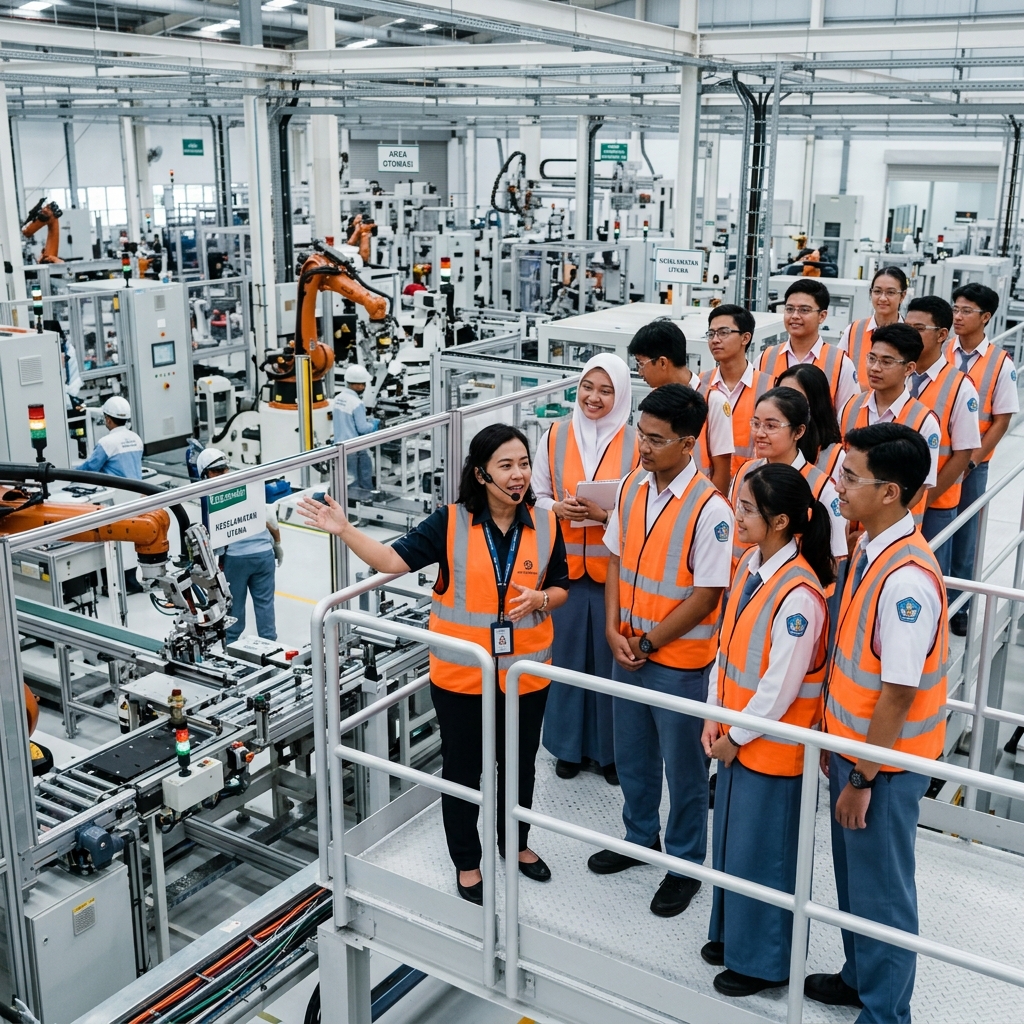 Kunjungan Industri: Mengenal Teknologi Manufaktur Masa Depan