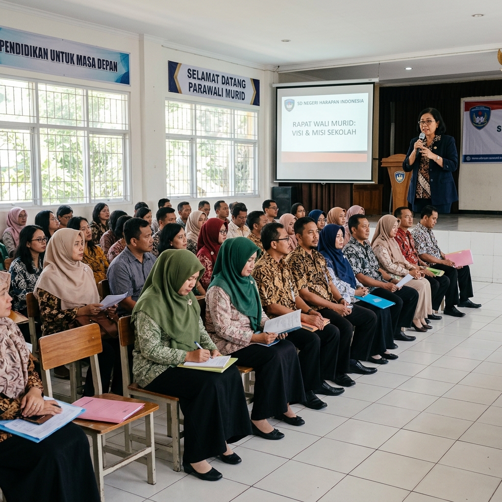 Undangan Rapat Wali Murid dan Sosialisasi Program Sekolah