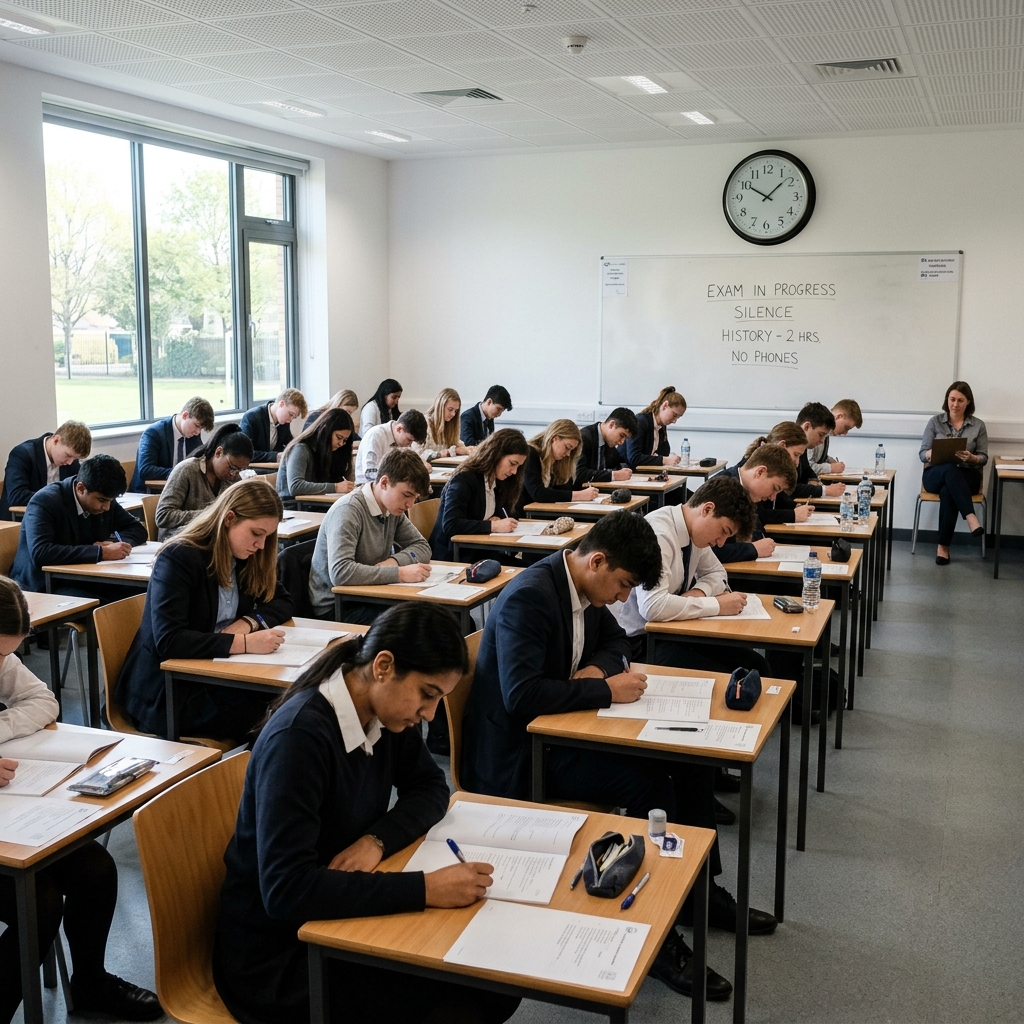 Mempersiapkan Ujian Sekolah yang Akan Datang