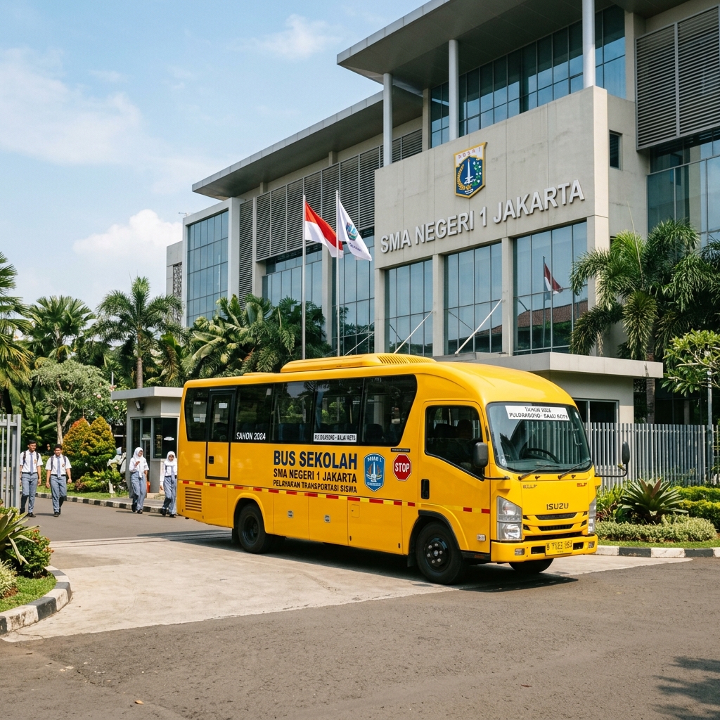 Fasilitas Baru: Pengadaan 2 Unit Bis Sekolah