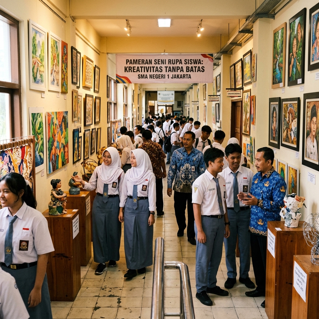 Pameran Seni Kreatif: Menampilkan Karya Terbaik Siswa